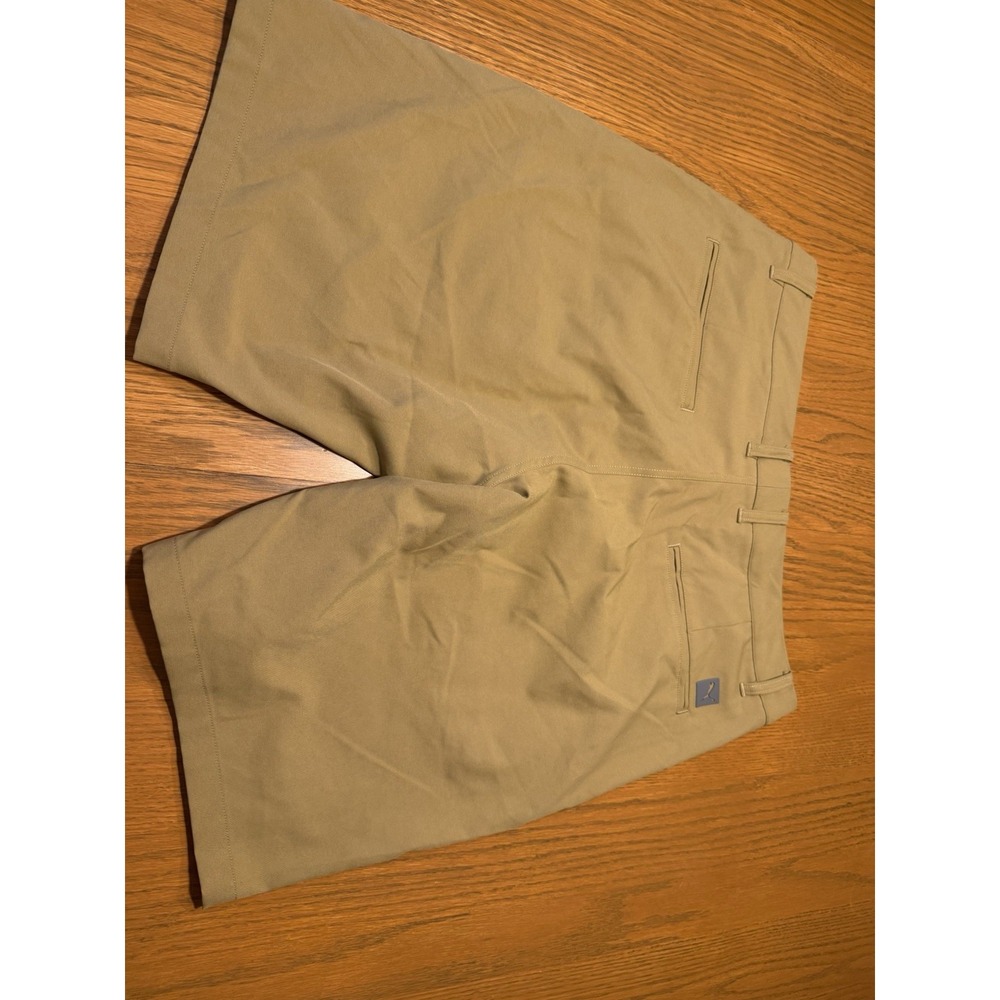 Mens Puma Golf Shorts Size 34 10 In Inseam Khaki - Picture 3 of 3